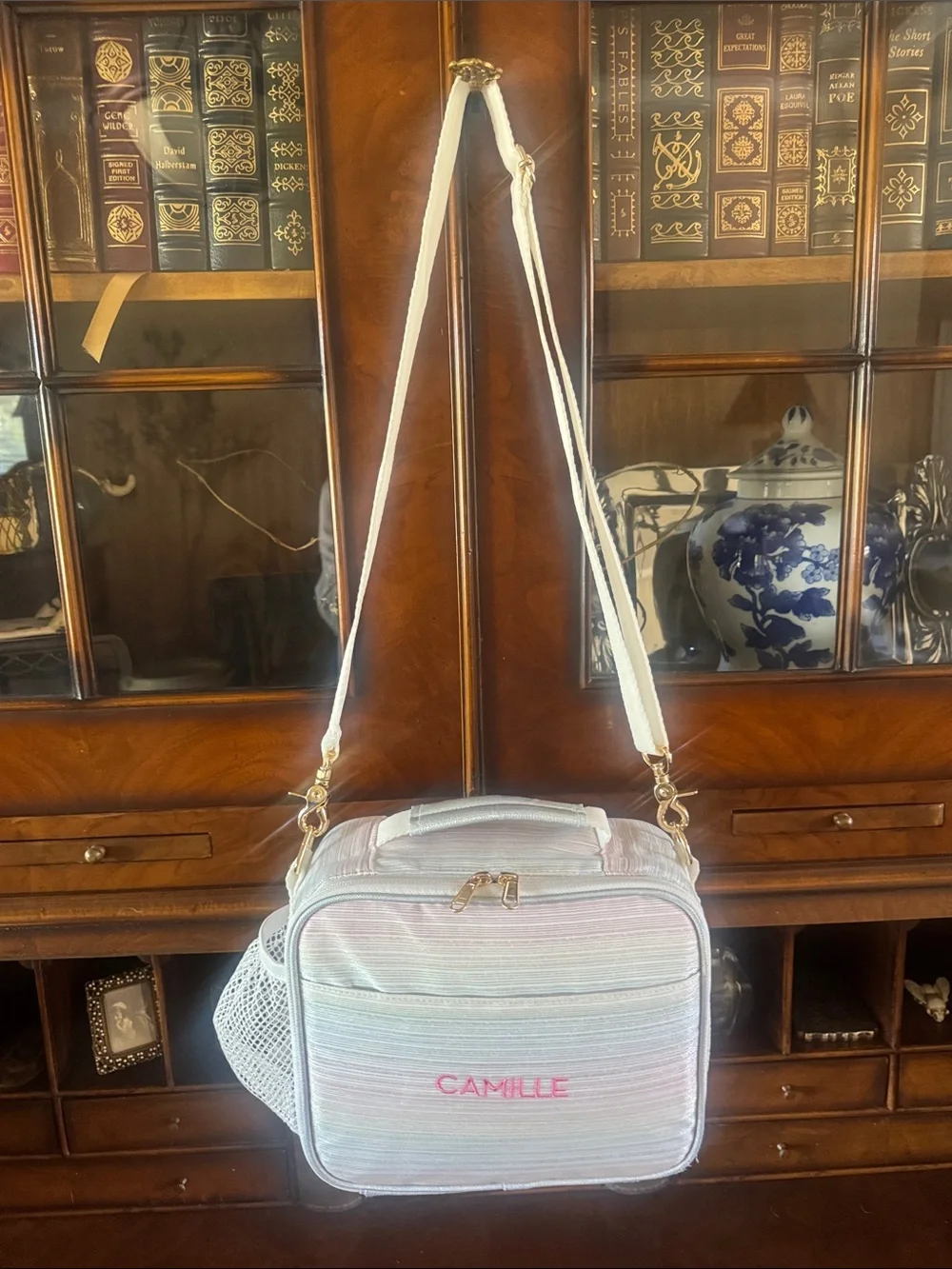 Pottery Barn Teens Ombre Crossbody Lunch Bag 